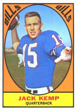 1967 Topps Jack Kemp #24 Football Card