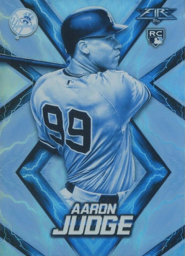 2017 Topps Fire Aaron Judge #62 Baseball Card