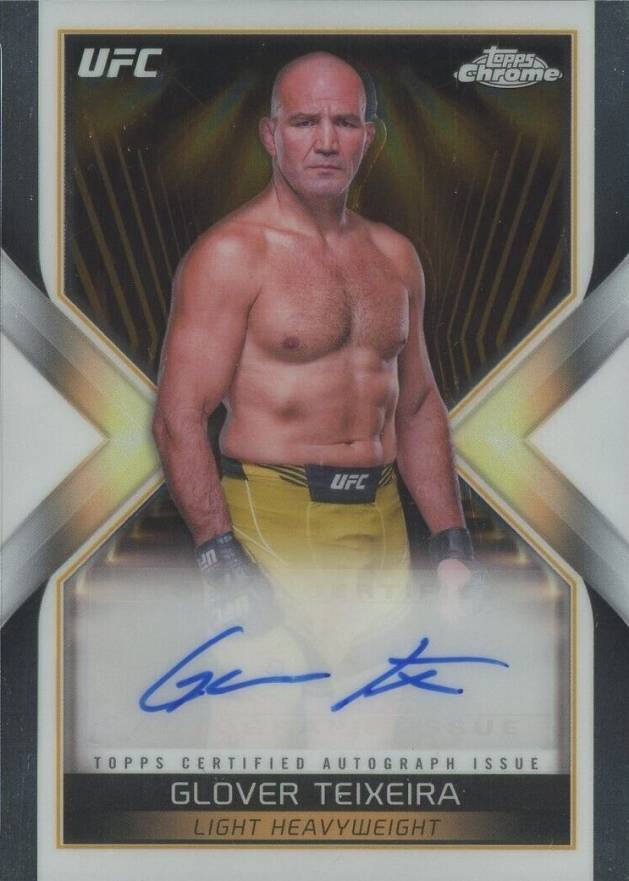 2024 Topps Chrome UFC Main Event Autographs Glover Teixeira #MEAGTE Other Sports Card