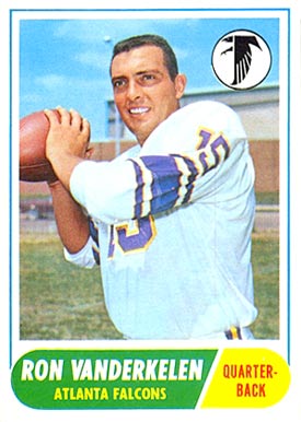 1968 Topps Ron Vanderkelen #125 Football Card