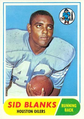 1968 Topps Sid Blanks #120 Football Card