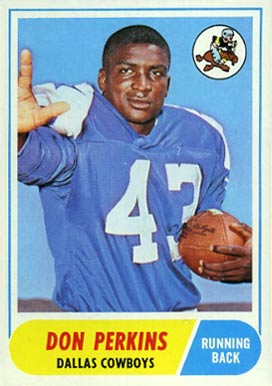 1968 Topps Don Perkins #50 Football Card