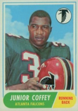 1968 Topps Junior Coffey #21 Football Card