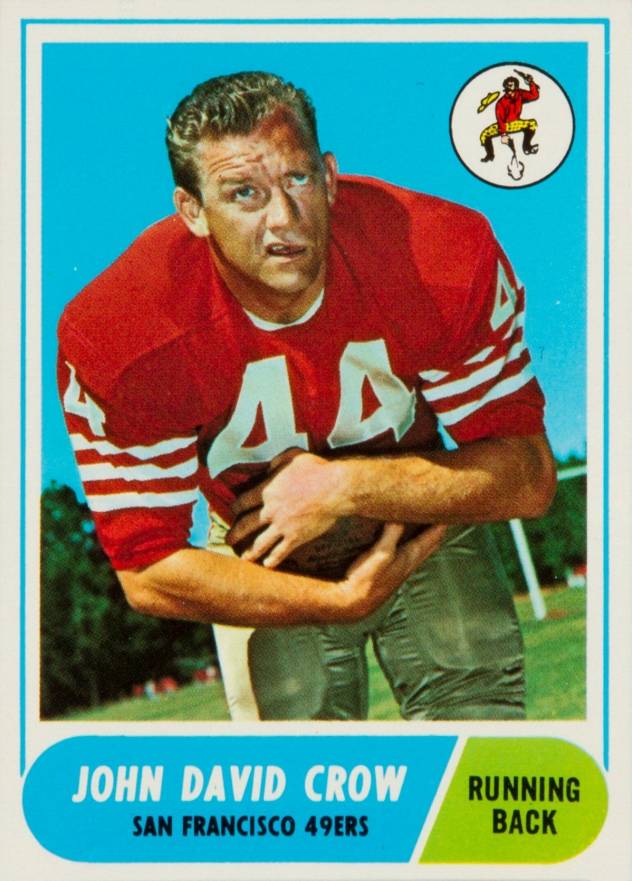 1968 Topps John David Crow #87 Football Card