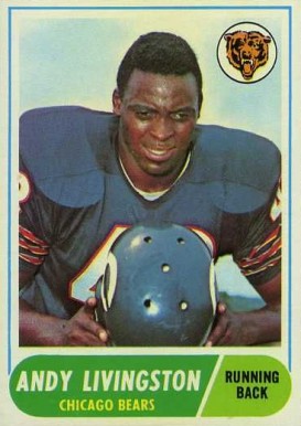 1968 Topps Andy Livingston #48 Football Card