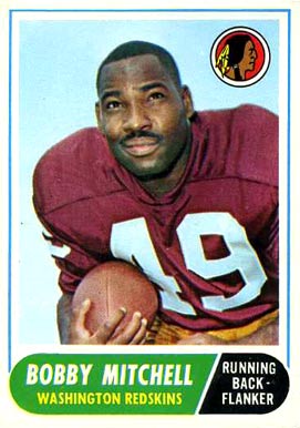 1968 Topps Bobby Mitchell #35 Football Card