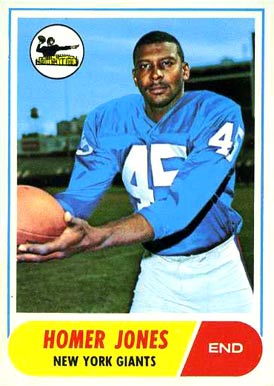 1968 Topps Homer Jones #31 Football Card