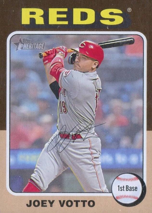 2024 Topps Heritage Joey Votto #255 Baseball Card