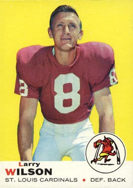 1969 Topps Larry Wilson #65 Football Card