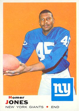 1969 Topps Homer Jones #244 Football Card