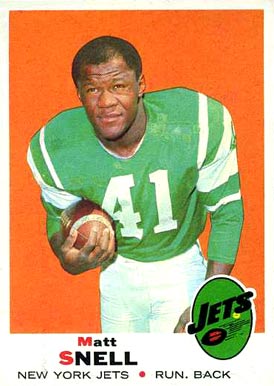 1969 Topps Matt Snell #193 Football Card