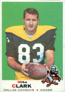 1969 Topps Mike Clark #188 Football Card