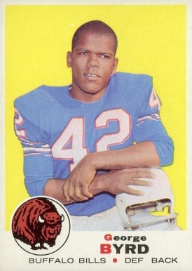 1969 Topps George Byrd #173 Football Card