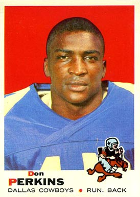 1969 Topps Don Perkins #144 Football Card