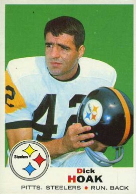 1969 Topps Dick Hoak #133 Football Card