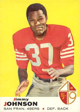 1969 Topps Jim Johnson #113 Football Card