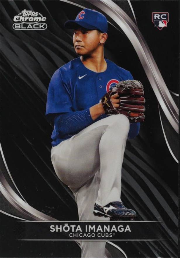 2024 Topps Chrome Black Shota Imanaga #43 Baseball Card