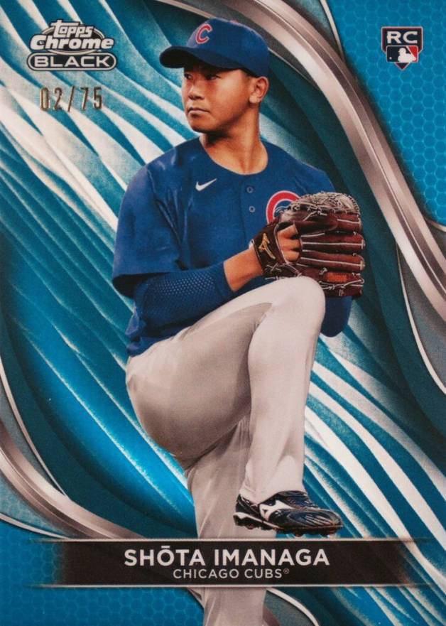 2024 Topps Chrome Black Shota Imanaga #43 Baseball Card