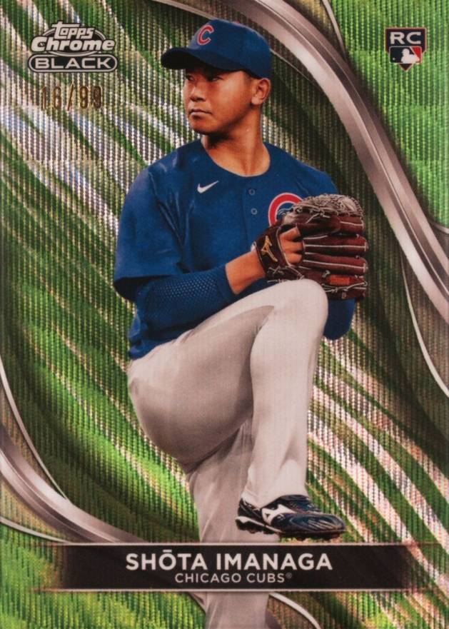 2024 Topps Chrome Black Shota Imanaga #43 Baseball Card