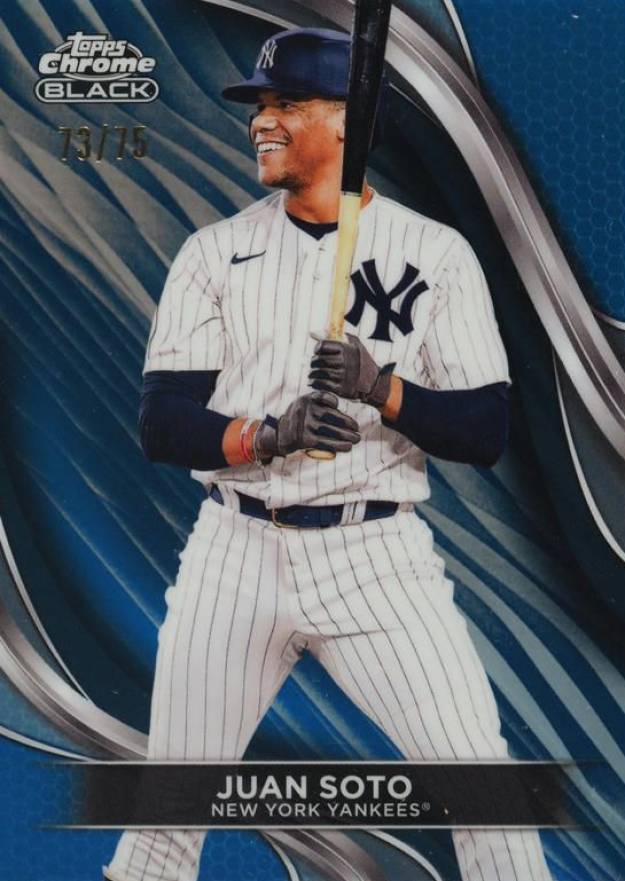 2024 Topps Chrome Black Juan Soto #20 Baseball Card