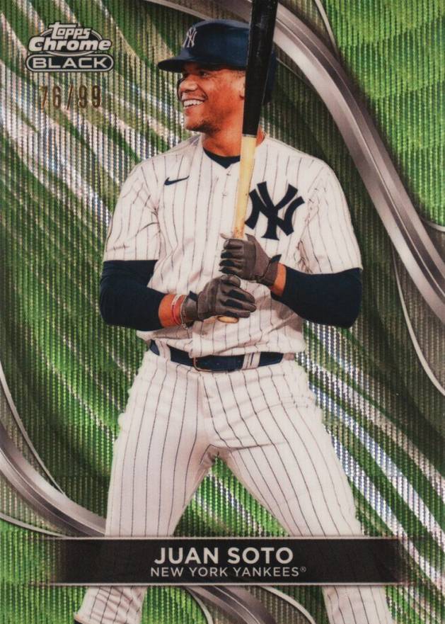 2024 Topps Chrome Black Juan Soto #20 Baseball Card