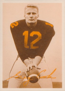 1969 Tresler Comet Bengals Greg Cook # Football Card