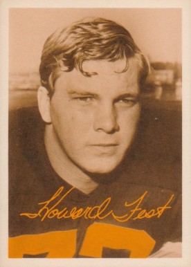 1969 Tresler Comet Bengals Howard Fest # Football Card