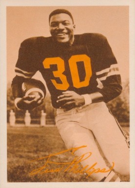 1969 Tresler Comet Bengals Jess Phillips # Football Card