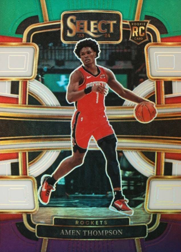 2023 Panini Select Amen Thompson #96 Basketball Card