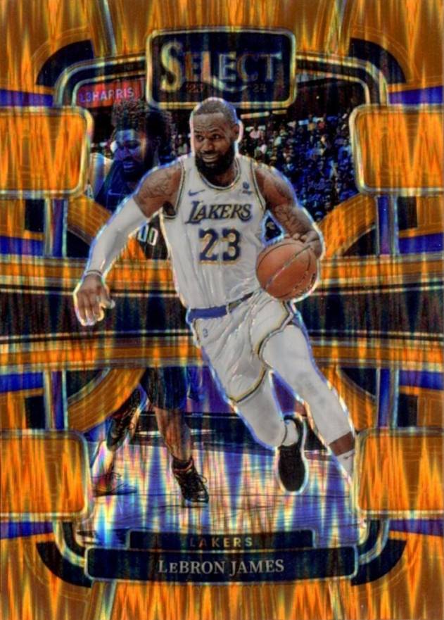 2023 Panini Select LeBron James #66 Basketball Card