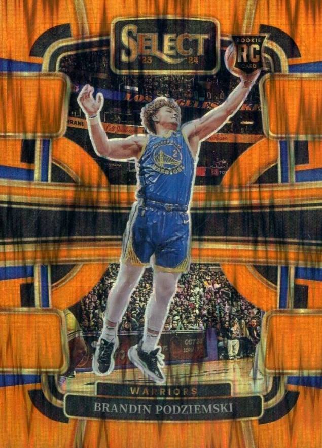 2023 Panini Select Brandin Podziemski #93 Basketball Card