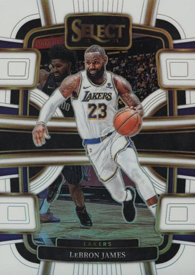 2023 Panini Select LeBron James #66 Basketball Card