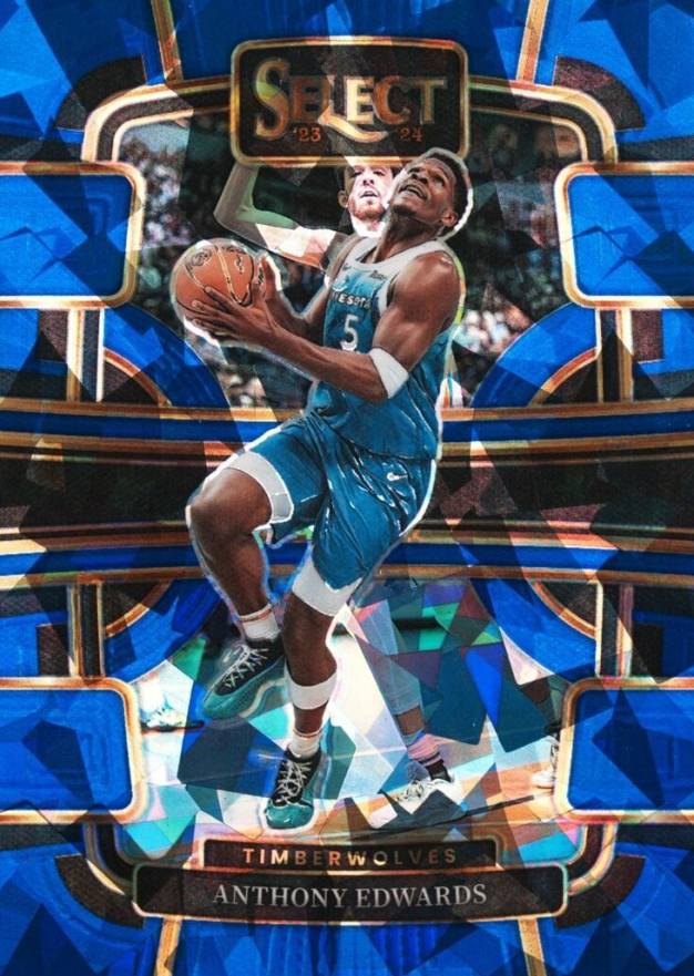 2023 Panini Select Anthony Edwards #37 Basketball Card