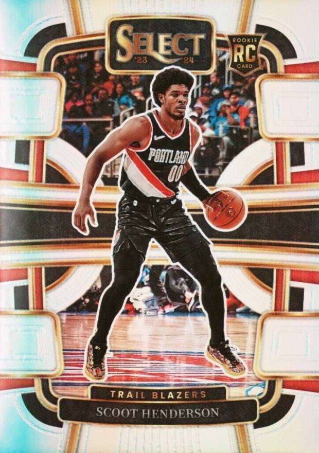 2023 Panini Select Scoot Henderson #77 Basketball Card