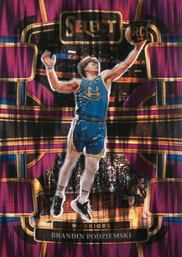 2023 Panini Select Brandin Podziemski #93 Basketball Card