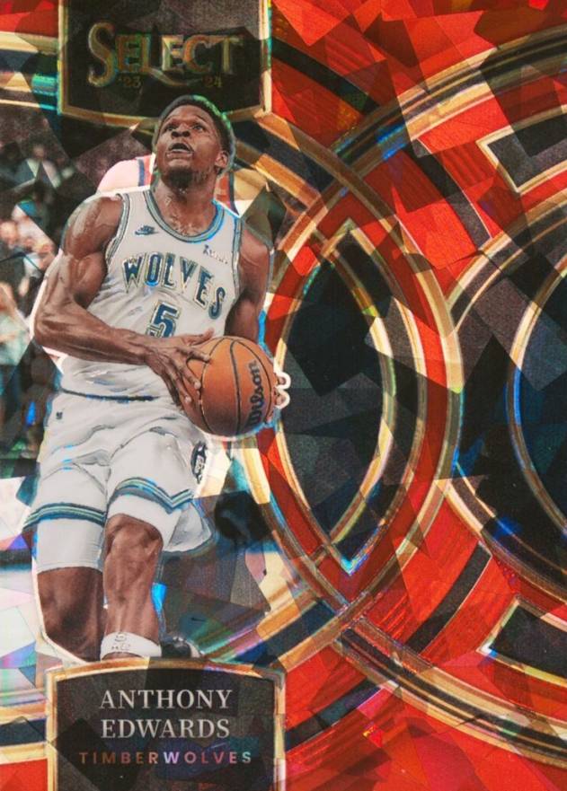 2023 Panini Select Anthony Edwards #164 Basketball Card