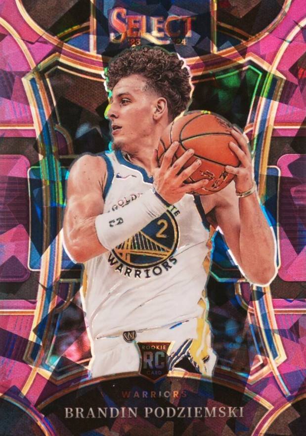 2023 Panini Select Brandin Podziemski #319 Basketball Card