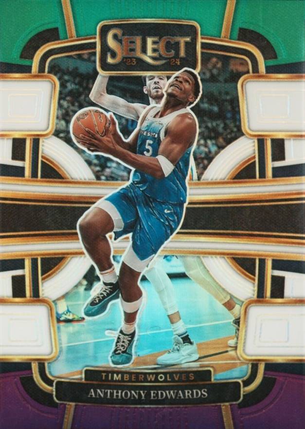 2023 Panini Select Anthony Edwards #37 Basketball Card