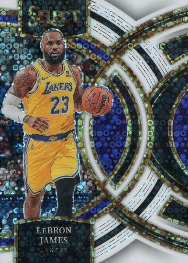 2023 Panini Select LeBron James #135 Basketball Card