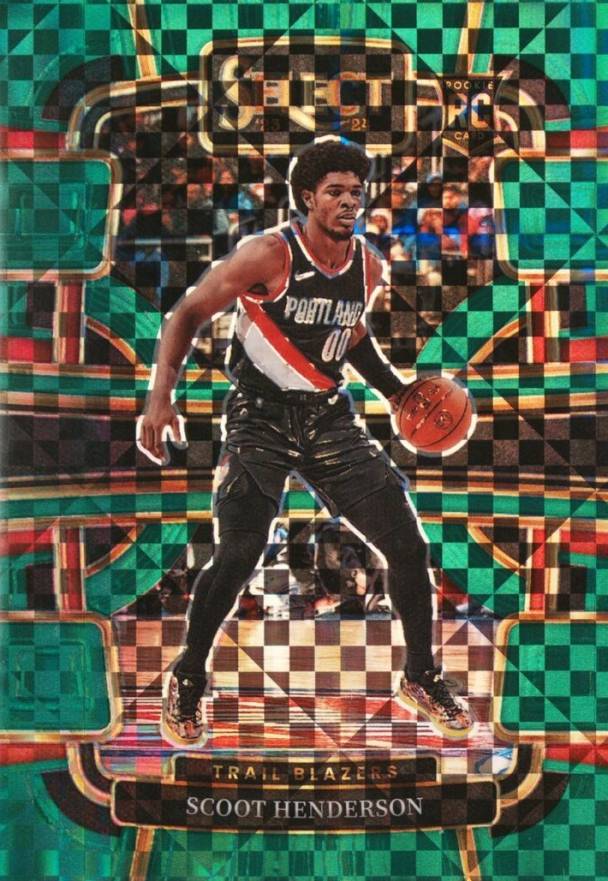 2023 Panini Select Scoot Henderson #77 Basketball Card