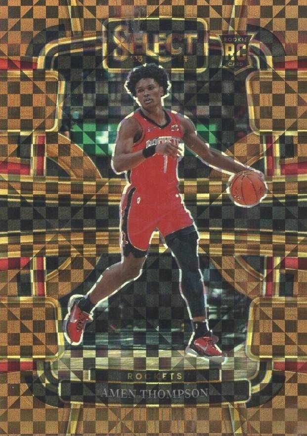 2023 Panini Select Amen Thompson #96 Basketball Card