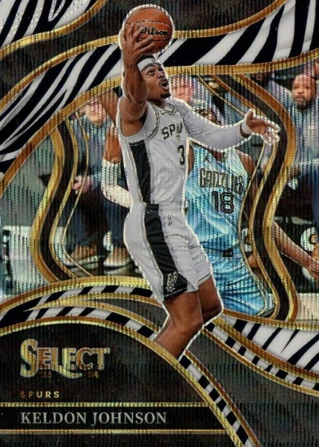 2023 Panini Select Keldon Johnson #261 Basketball Card