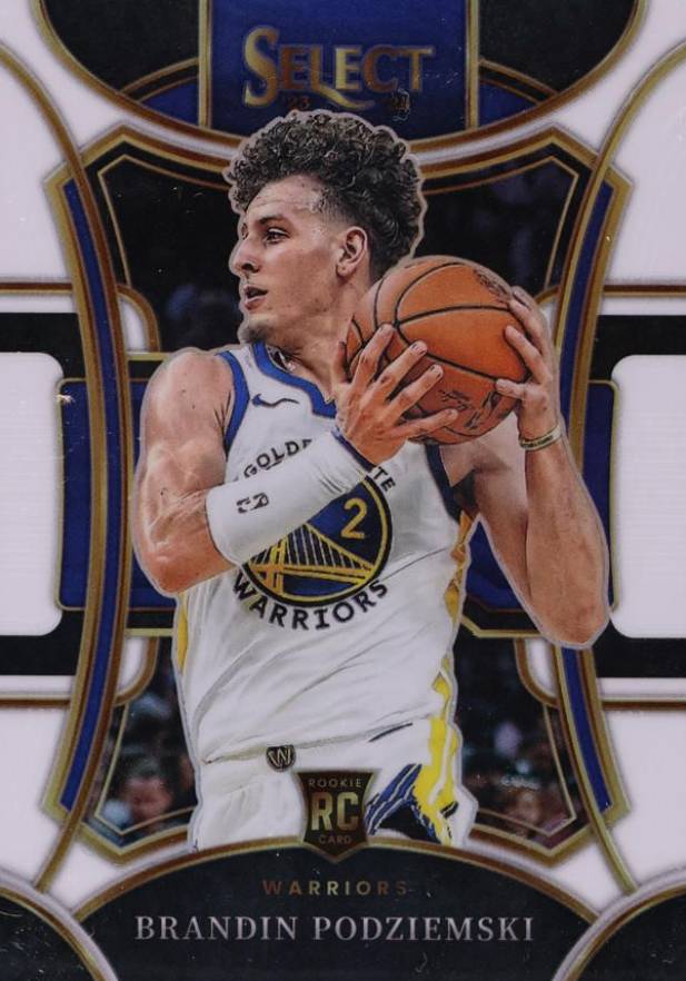 2023 Panini Select Brandin Podziemski #319 Basketball Card