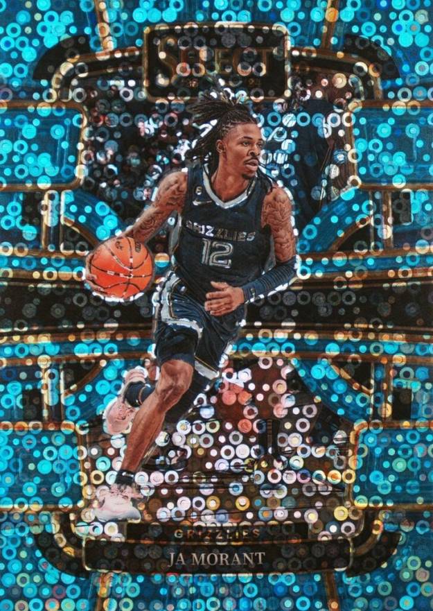 2023 Panini Select Ja Morant #65 Basketball Card