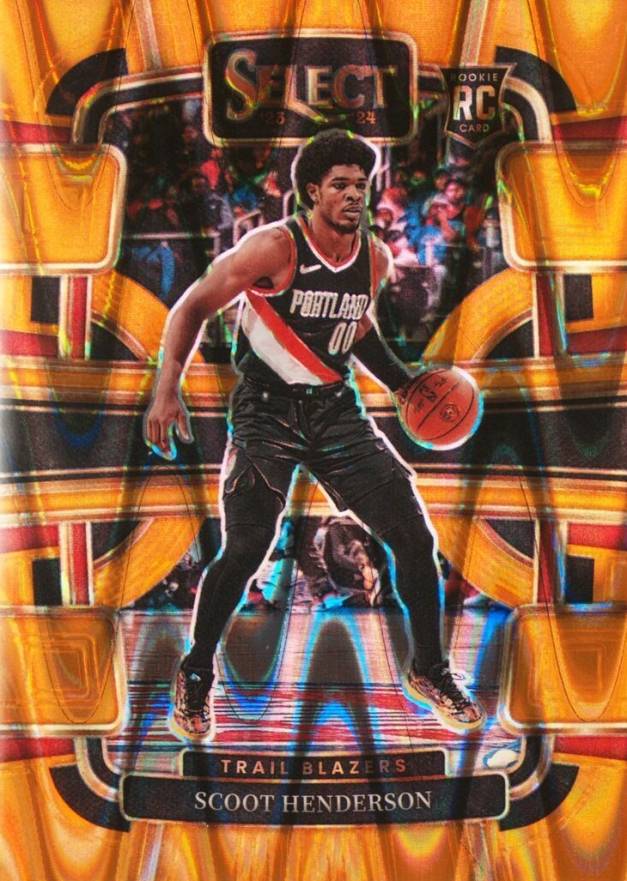 2023 Panini Select Scoot Henderson #77 Basketball Card