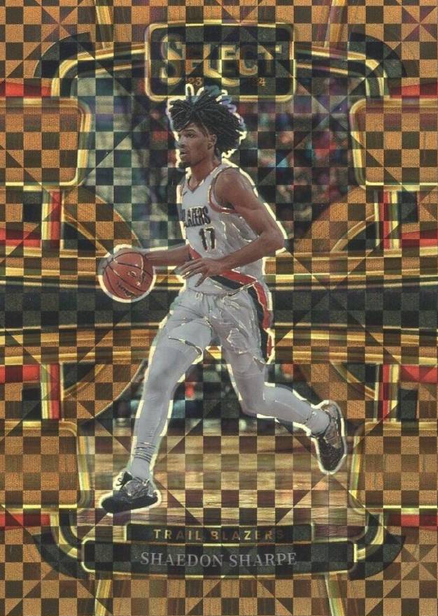 2023 Panini Select Shaedon Sharpe #15 Basketball Card