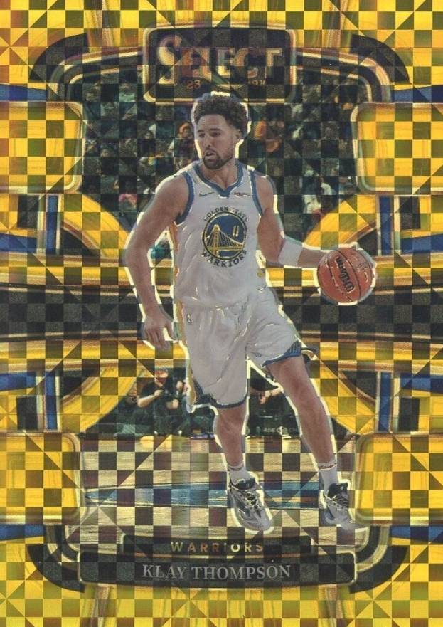 2023 Panini Select Klay Thompson #3 Basketball Card