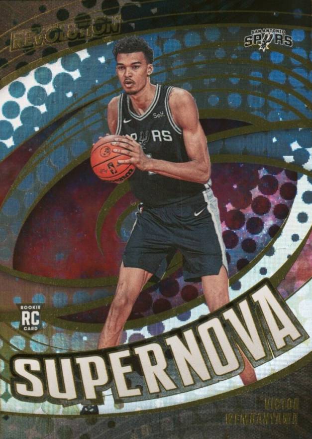 2023 Panini Revolution Supernova Victor Wembanyama #6 Basketball Card