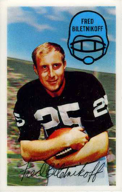 1970 Kellogg's Fred Biletnikoff #50 Football Card