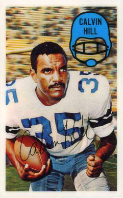 1970 Kellogg's Calvin Hill #49 Football Card